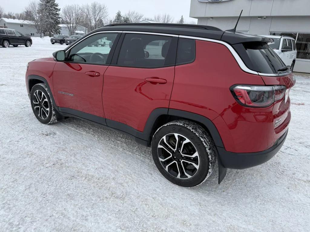 used 2023 Jeep Compass car, priced at $24,990