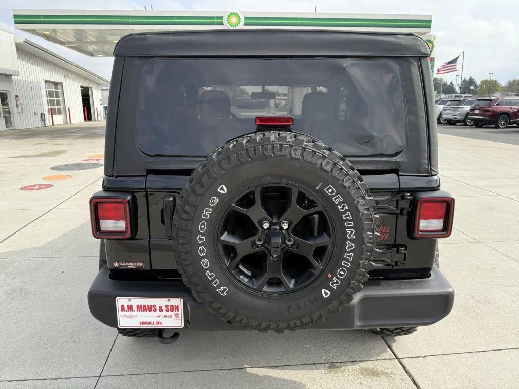 used 2022 Jeep Wrangler car, priced at $31,990