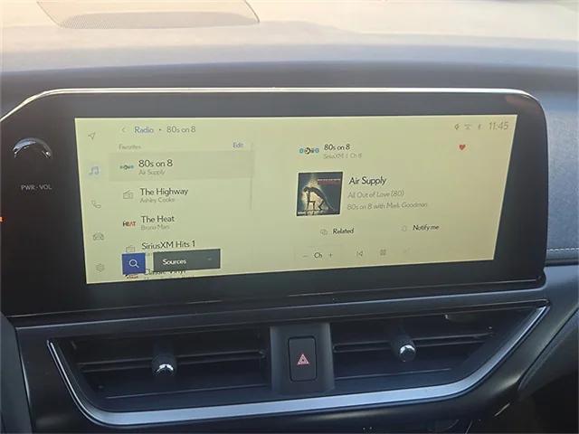 new 2025 Lexus UX 300h car, priced at $43,533