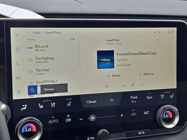 new 2026 Lexus RX 350 car, priced at $59,442