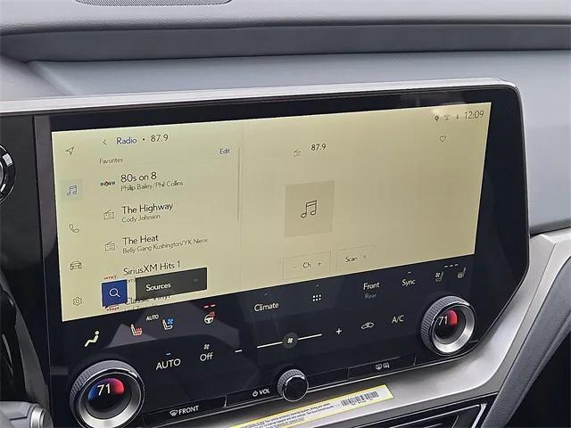 new 2026 Lexus TX 350 car, priced at $61,586