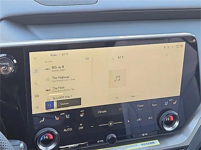 new 2026 Lexus TX 500h car, priced at $71,305