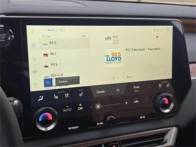 new 2026 Lexus RX 350 car, priced at $55,687