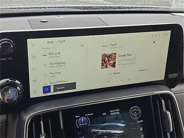 new 2025 Lexus LX 600 car, priced at $111,544