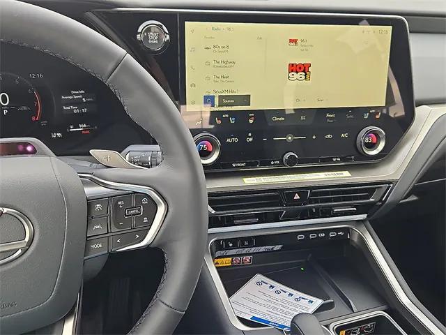 new 2026 Lexus TX 350 car, priced at $62,193