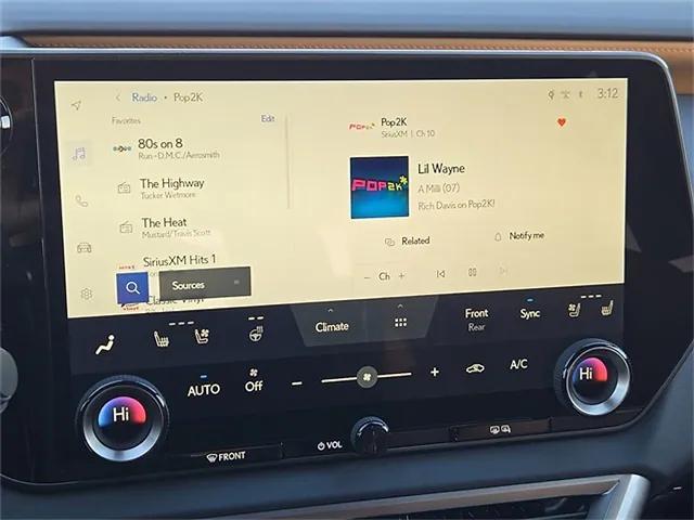 new 2026 Lexus RX 350 car, priced at $56,192