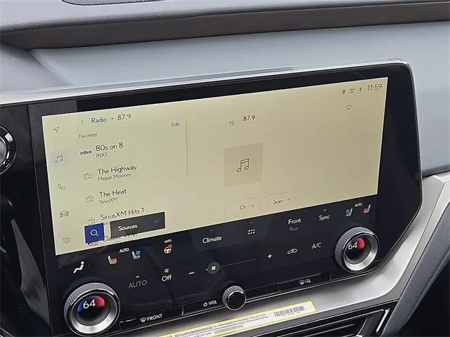 new 2026 Lexus TX 350 car, priced at $62,193