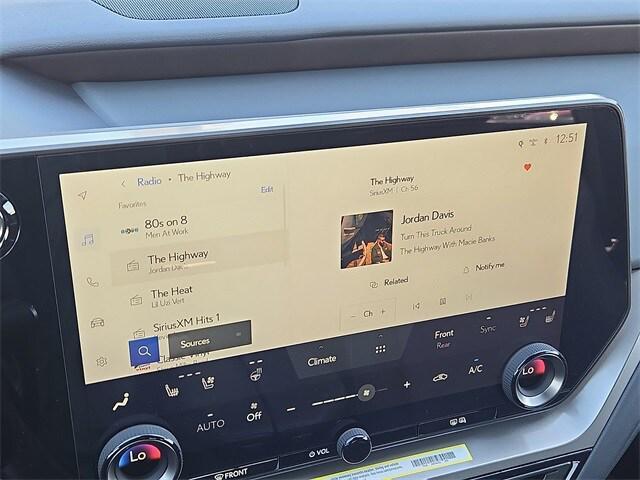 new 2026 Lexus TX 350 car, priced at $63,728