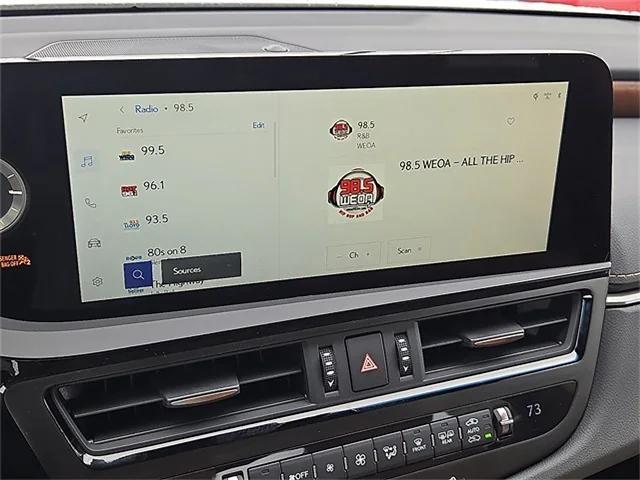 new 2025 Lexus ES 350 car, priced at $46,799