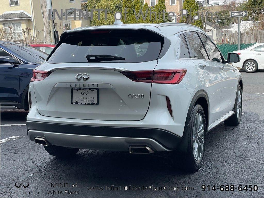used 2023 INFINITI QX50 car, priced at $30,175