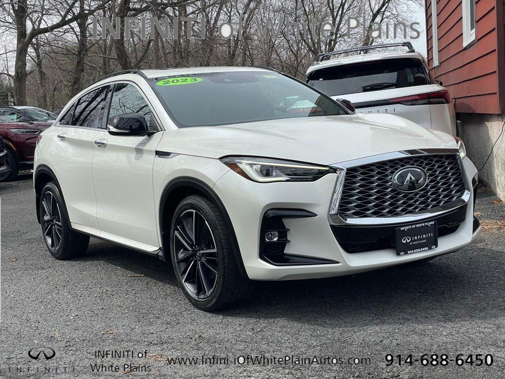 used 2023 INFINITI QX55 car, priced at $33,600