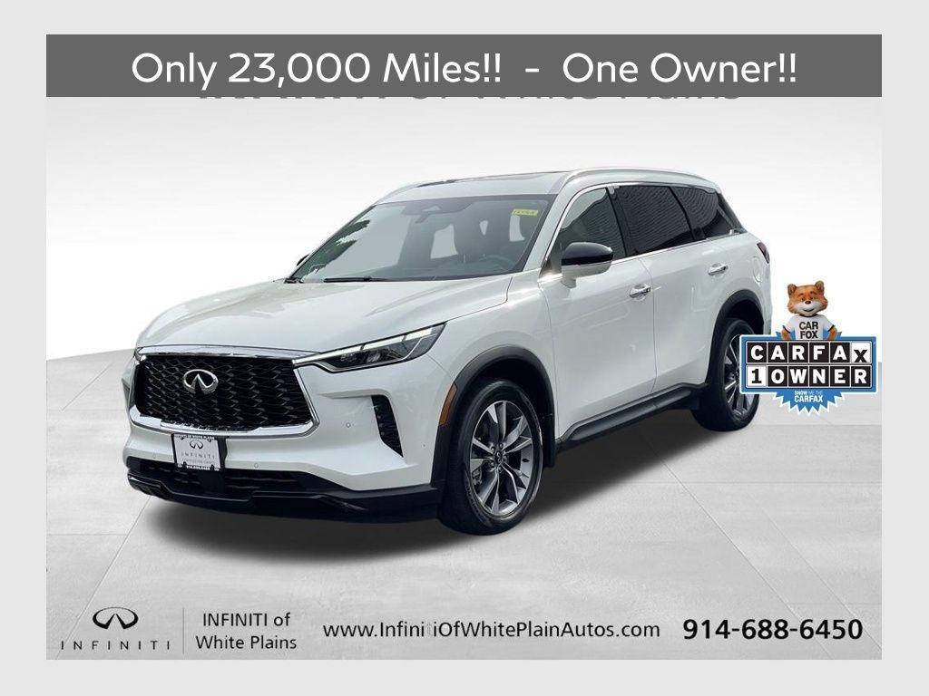 used 2023 INFINITI QX60 car, priced at $37,830