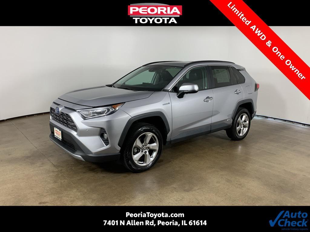 used 2021 Toyota RAV4 Hybrid car, priced at $28,250