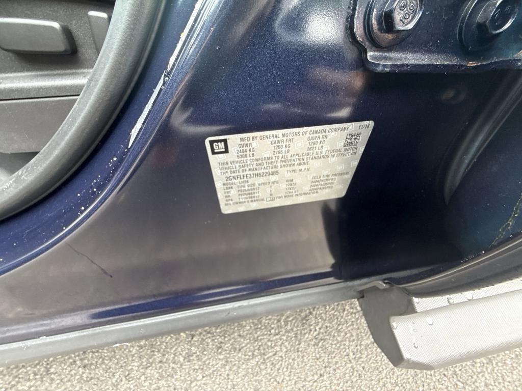 2017 Blue Velvet Metallic Chevrolet Equinox