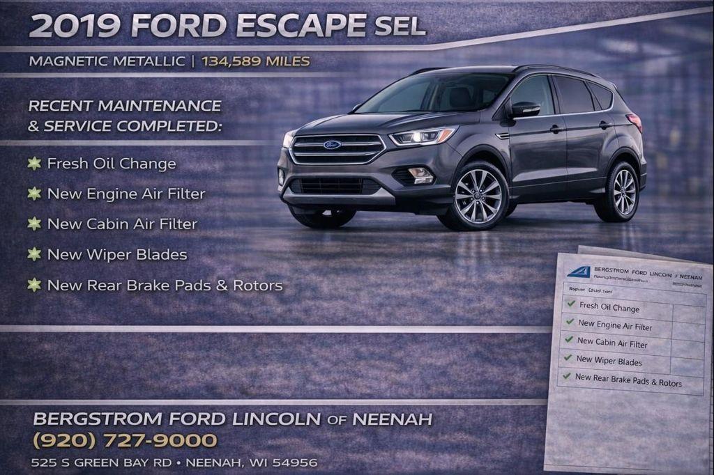 used 2019 Ford Escape car, priced at $10,998