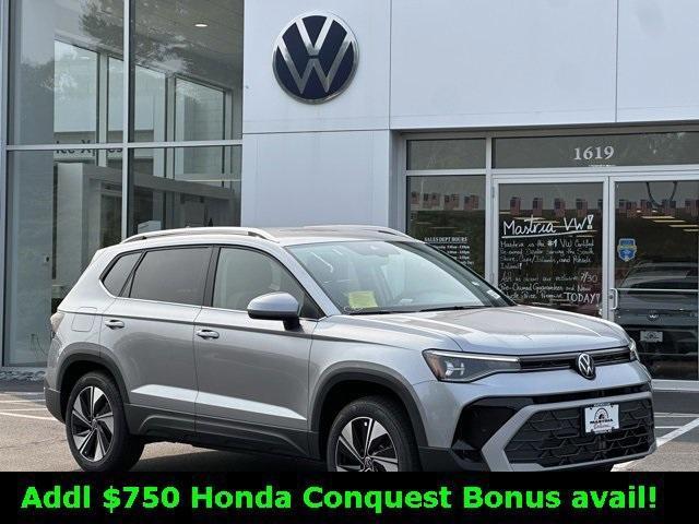 new 2025 Volkswagen Taos car, priced at $27,132