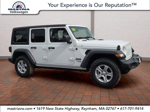 used 2021 Jeep Wrangler Unlimited car, priced at $22,657