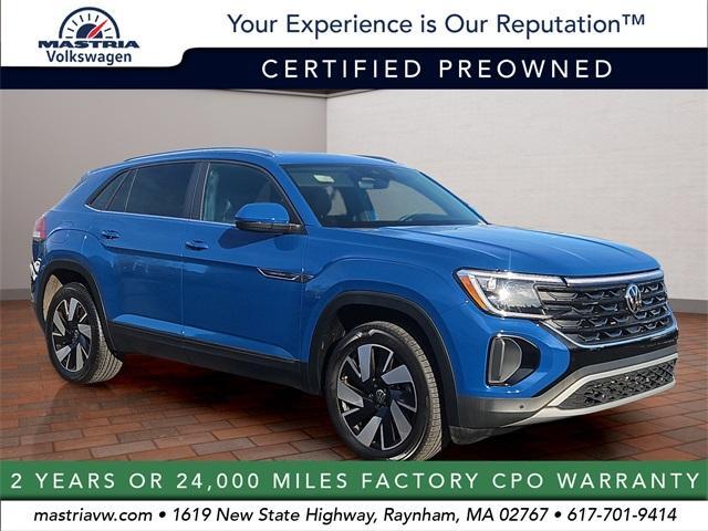 used 2025 Volkswagen Atlas Cross Sport car, priced at $34,441