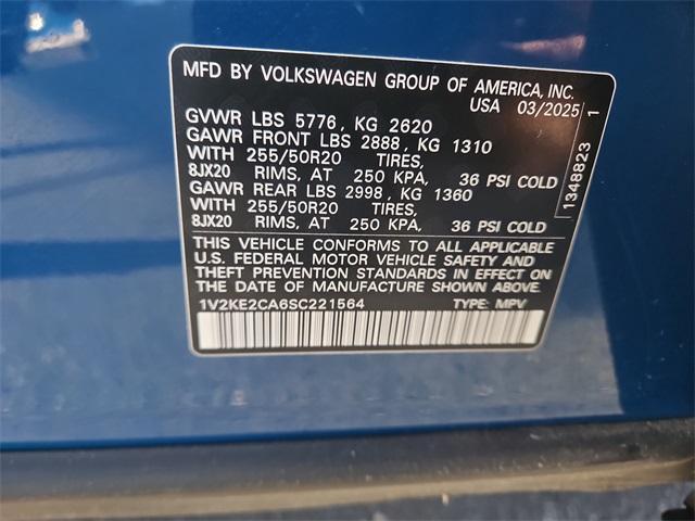 used 2025 Volkswagen Atlas Cross Sport car, priced at $34,441