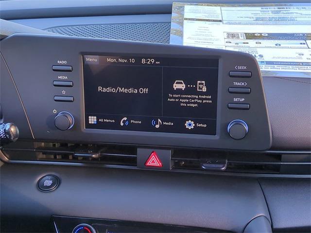 new 2026 Hyundai Elantra car, priced at $24,272