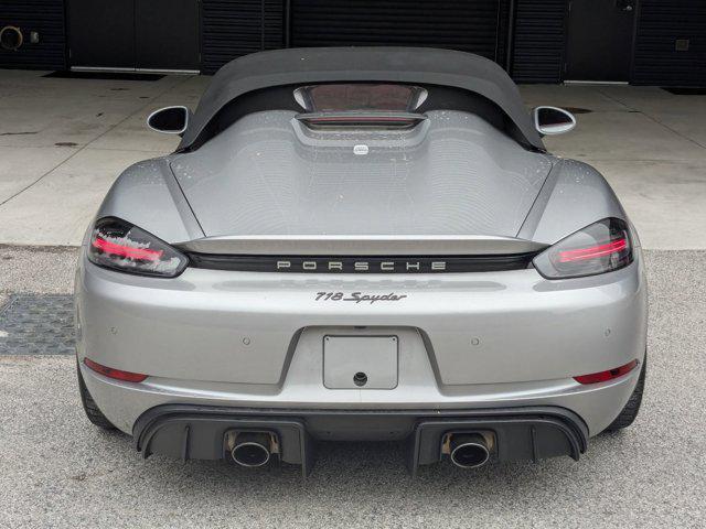 used 2021 Porsche 718 Spyder car, priced at $126,990