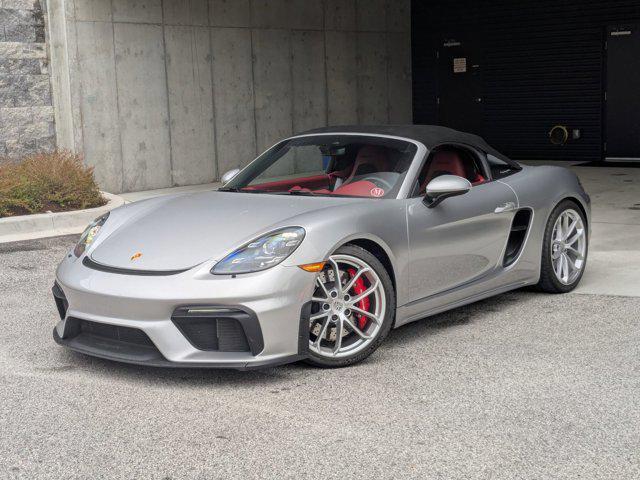 used 2021 Porsche 718 Spyder car, priced at $128,131