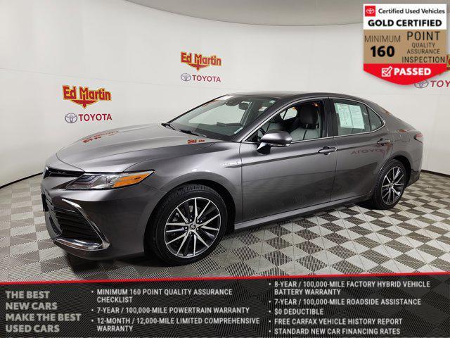 used 2021 Toyota Camry Hybrid car, priced at $23,560
