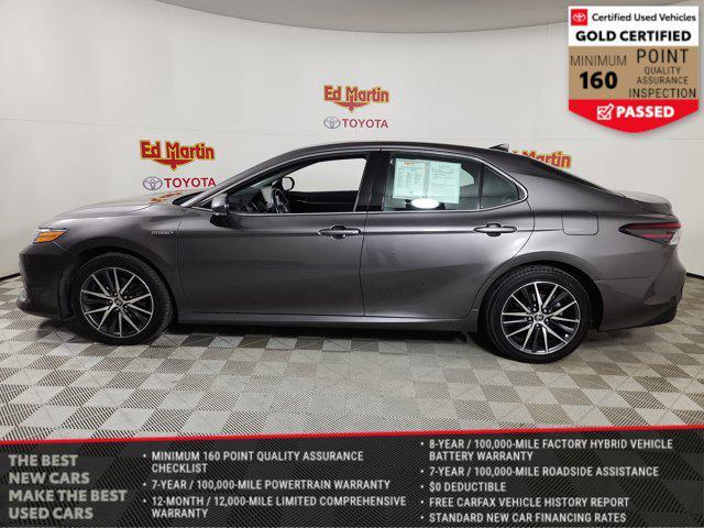 used 2021 Toyota Camry Hybrid car, priced at $23,560