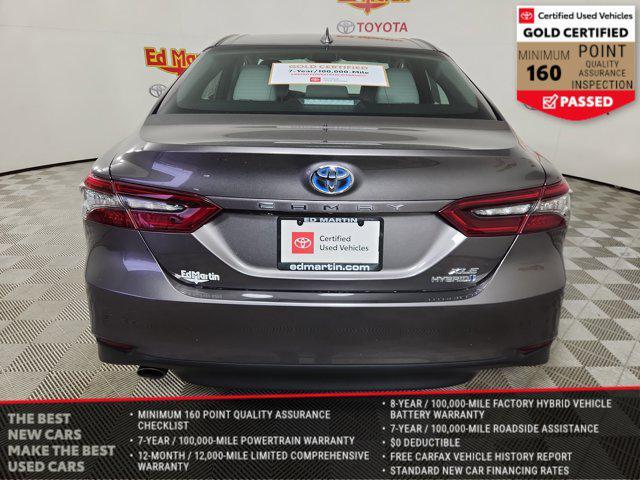used 2021 Toyota Camry Hybrid car, priced at $23,560