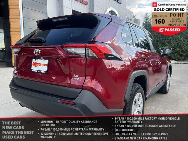 used 2023 Toyota RAV4 car, priced at $25,210