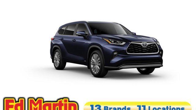 new 2025 Toyota Highlander Hybrid car, priced at $56,153