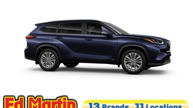new 2025 Toyota Highlander Hybrid car, priced at $56,153