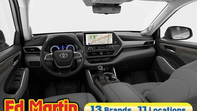 new 2025 Toyota Highlander Hybrid car, priced at $56,153