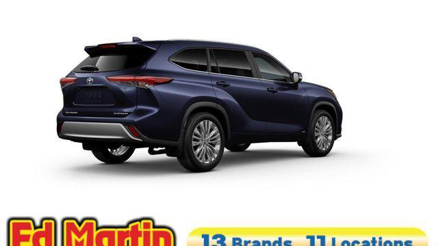 new 2025 Toyota Highlander Hybrid car, priced at $56,153