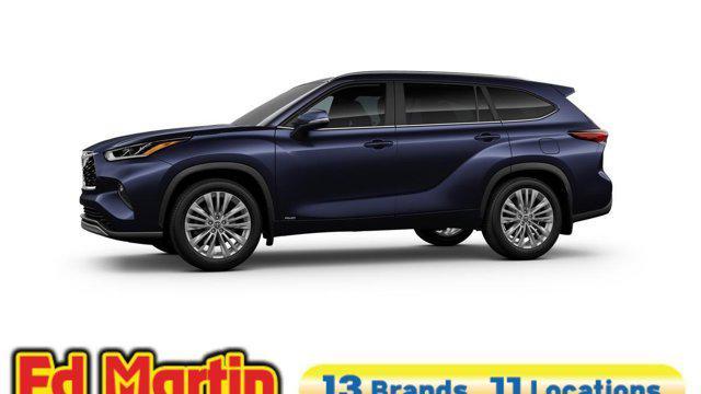 new 2025 Toyota Highlander Hybrid car, priced at $56,153