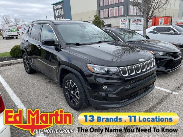 used 2022 Jeep Compass car, priced at $19,007