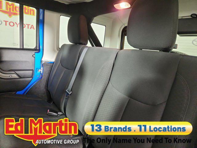 used 2016 Jeep Wrangler Unlimited car, priced at $15,766