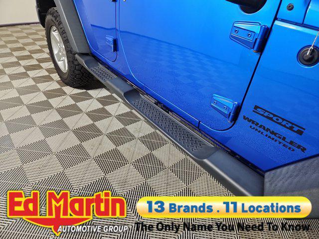 used 2016 Jeep Wrangler Unlimited car, priced at $15,766