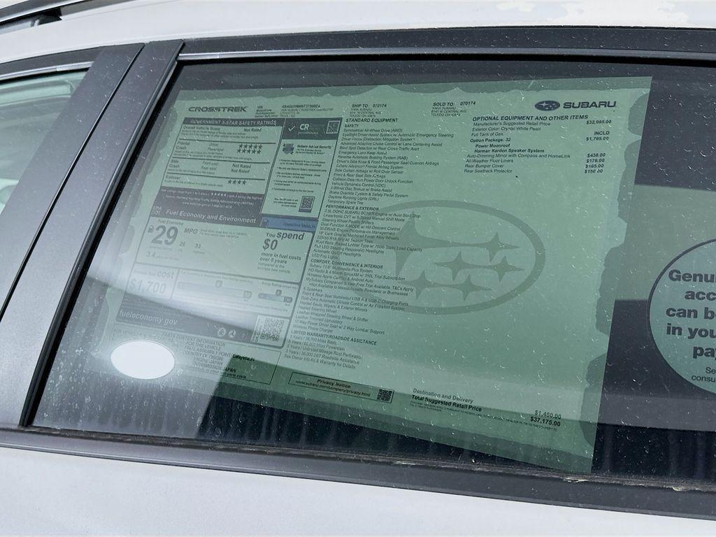 new 2026 Subaru Crosstrek car, priced at $34,831