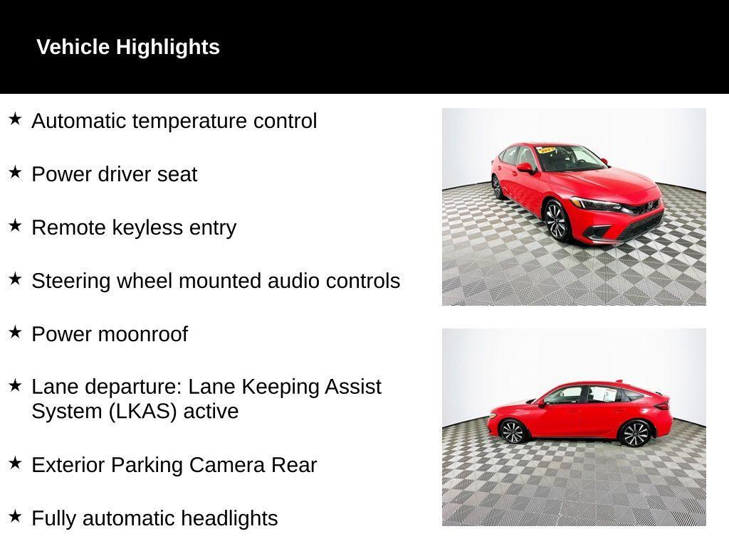 used 2023 Honda Civic car, priced at $22,784