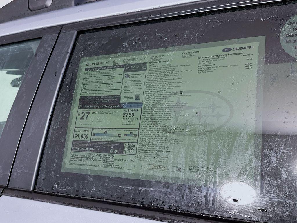 new 2026 Subaru Outback car, priced at $41,555