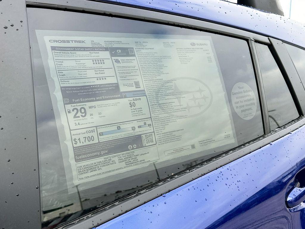 new 2026 Subaru Crosstrek car, priced at $29,330