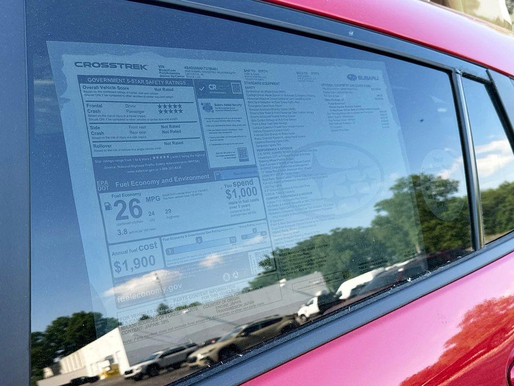 new 2026 Subaru Crosstrek car, priced at $36,188