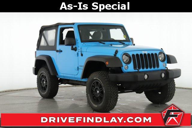 used 2018 Jeep Wrangler JK car, priced at $16,977