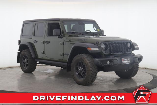used 2024 Jeep Wrangler car, priced at $34,665