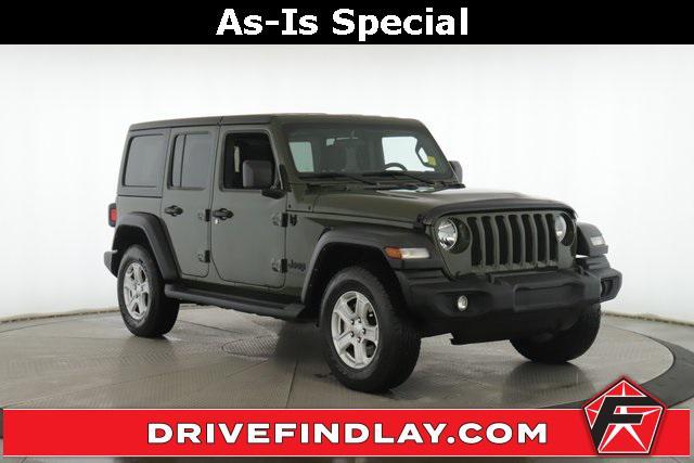 used 2022 Jeep Wrangler Unlimited car, priced at $19,900