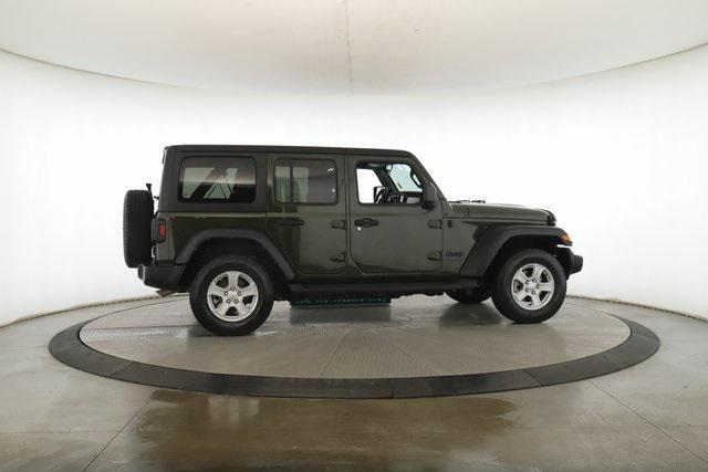 used 2022 Jeep Wrangler Unlimited car, priced at $19,900