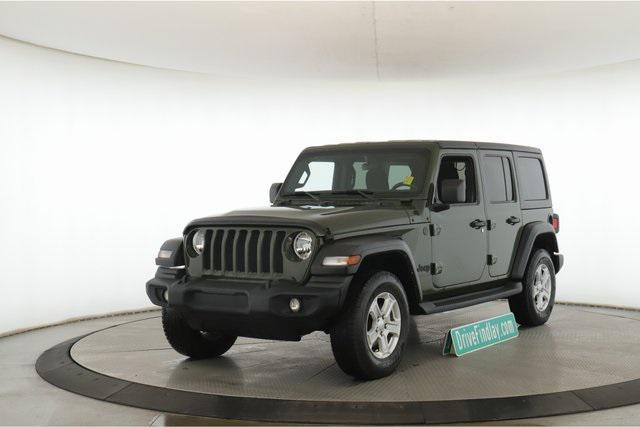used 2022 Jeep Wrangler Unlimited car, priced at $19,900