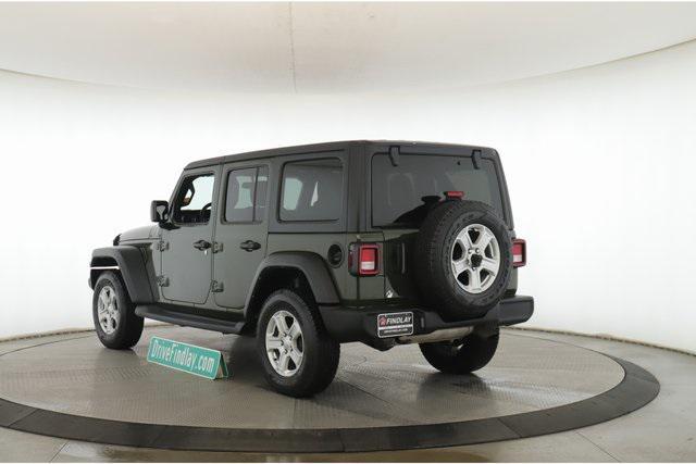 used 2022 Jeep Wrangler Unlimited car, priced at $19,900