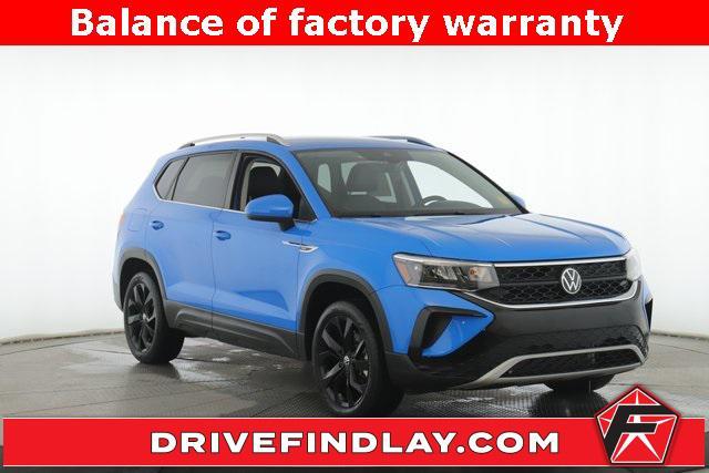 used 2024 Volkswagen Taos car, priced at $18,927